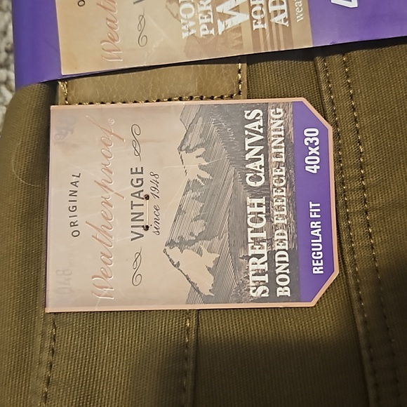 Fleece lined pants - Picture 2 of 3